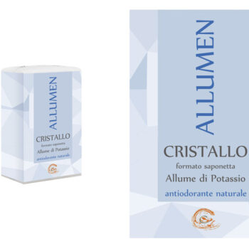ALLUME DI POTASSIO cristallo trafilato “ALLUMEN” - 100 g