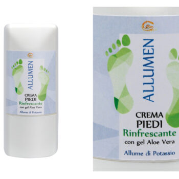 Carone - Allumen - Crema Piedi RINFRESCANTE con Gel di Aloe Vera